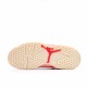 Aleali May X Air Jordan 6 Retro Millennial Pink Rust Pink/Bright Crimson CI0550 600 Unisex