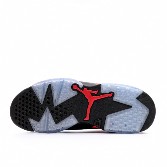 Air Jordan 6 Retro Black Infrared 2019 Black/Infrared 384664 060 Unisex AJ6