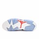 Air Jordan 6 Retro Tinker White/Infrared 23 Neutral Grey Obsidian 384665 104 Unisex AJ6