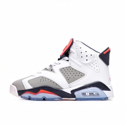 Air Jordan 6 Retro "Tinker" White/Infrared 23 Neutral Grey Obsidian 384665 104 Unisex AJ6