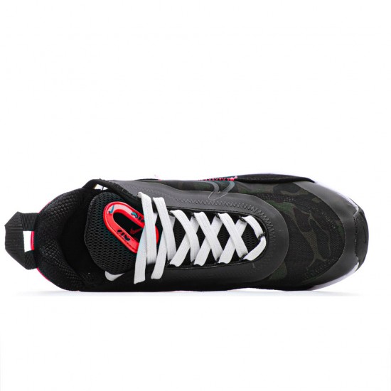Nike Air Max 2090 Infrared Duck Camo Infrared/Black-Dark Sage/Baroque Brown CU9174 600 Mens Running Shoes