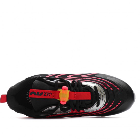 Nike Air Max 270 React Black/Red/Yellow Unisex Running Shoes