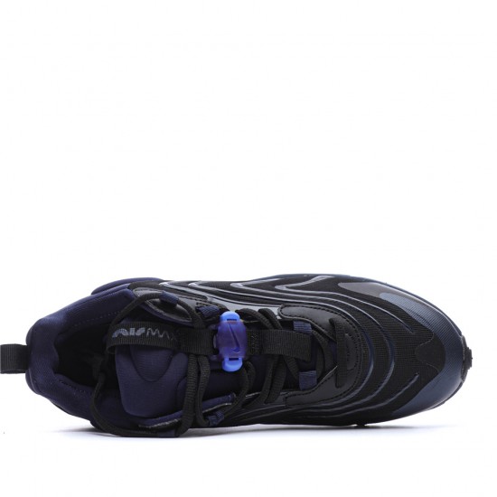Nike Air Max 270 React Eng "Black/Blue" Mens Running Shoes