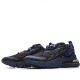 Nike Air Max 270 React Eng Black/Blue Mens Running Shoes
