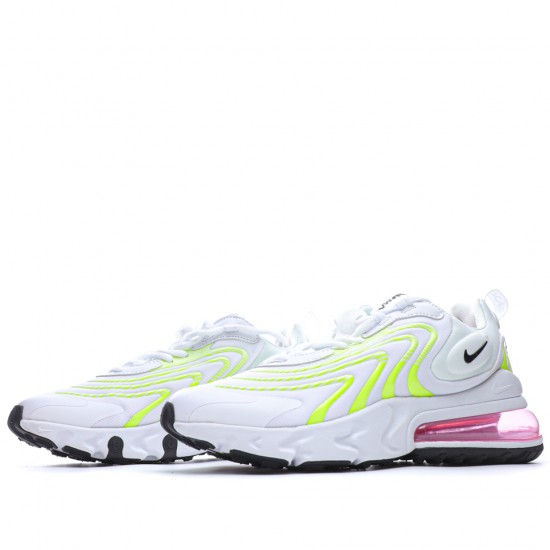 Nike Air Max 270 React Eng "Green/White/Purple" Womens Running Shoes