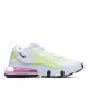 Nike Air Max 270 React Eng Green/White/Purple Womens Running Shoes