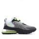 Nike Air Max 270 React Eng Neon Wolf Grey/Volt-Cool Grey-Anthracit Running Shoes CW2623 001 Unisex