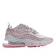 Nike Air Max 270 React SP "Gray/Pink/Red" Running Shoes CQ06549 100 WMNS