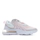 Nike Air Max 270 React White/Pink WMNS Running Shoes