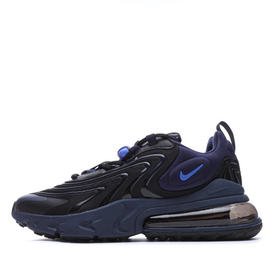 Nike Air Max 270 React Eng "Black/Blue" Mens Running Shoes