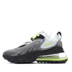 Nike Air Max 270 React Eng "Neon" Wolf Grey/Volt-Cool Grey-Anthracit Running Shoes CW2623 001 Unisex