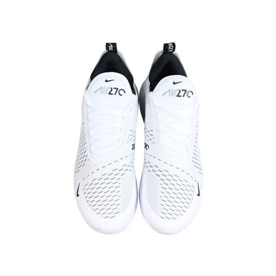 Nike Air Max 270 Running Shoes AH8050 100 White/Black Mens/Womens