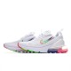 Nike Air Max 270 Flyknit White/Multi/Pink Unisex Running Shoes