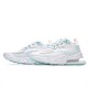 Nike Air Max 270 React Hyper Crimson LtBlue/White WMNS Running Shoes CJ0620 100