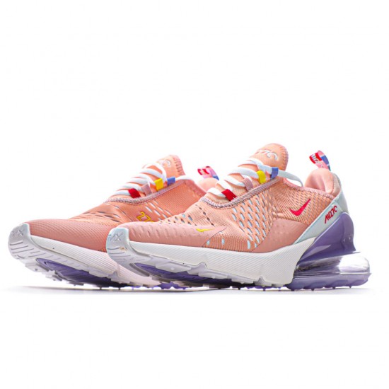 Nike Air Max 270 "White/Pink/Purple" Womens Running Shoes