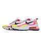 Nike Air Max 270 React Purple/White/Yellow/Black WMNS Running Shoes