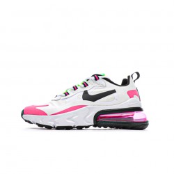 Nike Air Max 270 React "White/Pink/Black/Green" WMNS Running Shoes CJ0619 101