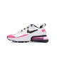 Nike Air Max 270 React "White/Pink/Black/Green" WMNS Running Shoes CJ0619 101