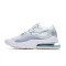 Nike Air Max 270 React "White/Pure/Platinum" White/Pure White Running Shoes CT1265 100 Unisex