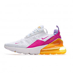 Nike Air Max 270 "White/Fuchsia/Gold" Unisex Running Shoes CI1963 166