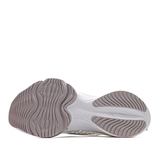 Nike Air Zoom Alphafly NEXT% White/Grey Unisex Running Shoes