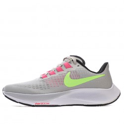 Nike Air Zoom Pegasus 37 "Grey/Green/Pink" Unisex Running Shoes