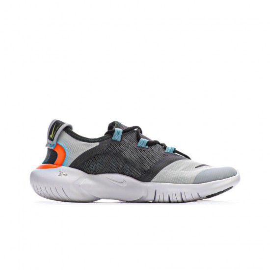 2020 Nike Free RN 5.0 "Grey/Orange/Black" Unisex Running Shoes CI9921 400