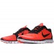 Nike Free Run 3.0V2 Black/Red Mens Running Shoes