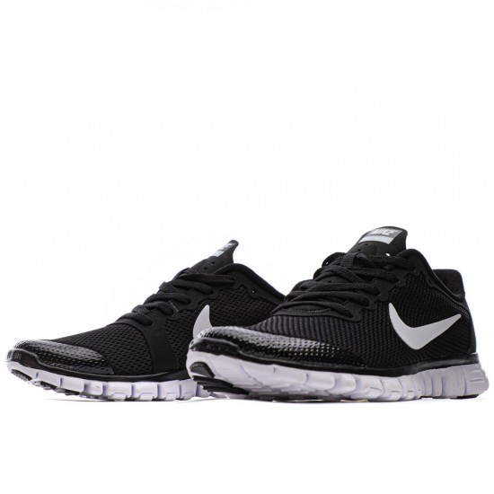 Nike Free Run 3.0V2 "Black/White" Mens Running Shoes