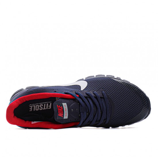 Nike Free Run 3.0V2 "Black/White/red/Navy" Mens Running Shoes