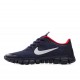 Nike Free Run 3.0V2 "Black/White/red/Navy" Mens Running Shoes